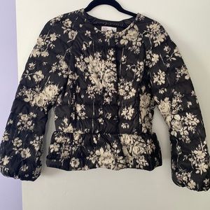 Red Valentino Size 42 Women’s Black and White Jacket (Lightly Worn)